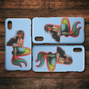 Melanin Black Mermaid Queens Cute Mermaids iPhone Case teelaunch