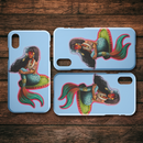 Melanin Black Mermaid Queens Cute Mermaids iPhone Case teelaunch