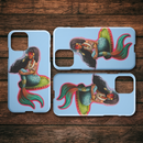 Melanin Black Mermaid Queens Cute Mermaids iPhone Case teelaunch