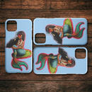 Melanin Black Mermaid Queens Cute Mermaids iPhone Case teelaunch