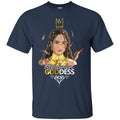 Melanin Goddess T-shirt for Black Queens CustomCat