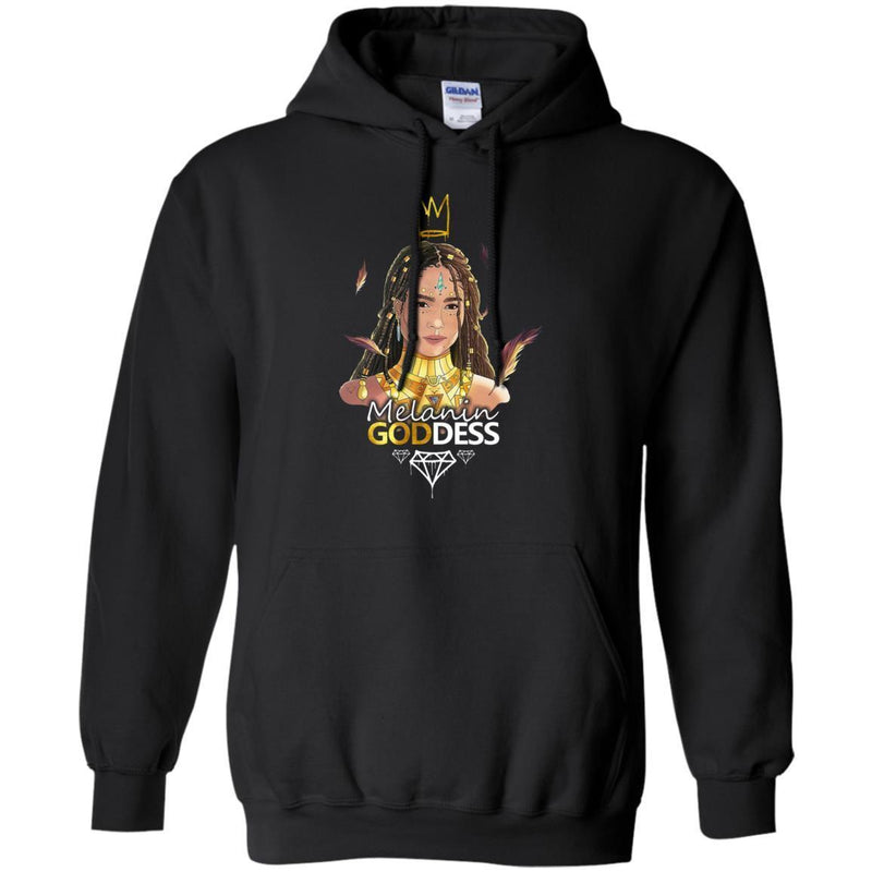 Melanin Goddess T-shirt for Black Queens CustomCat