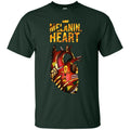 Melanin heart T-shirts CustomCat