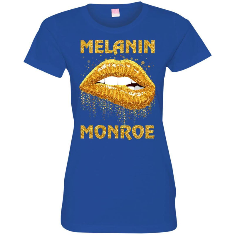 Melanin Monroe T-shirts for Melanin Girls CustomCat
