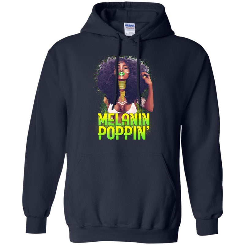 Melanin Popping T-shirt For Queen CustomCat