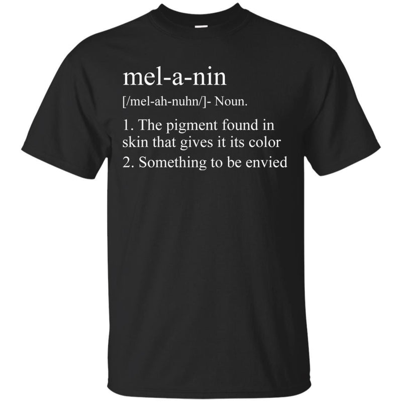 Melanin T-shirt for Black Women CustomCat