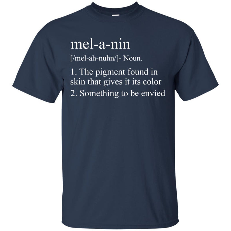 Melanin T-shirt for Black Women CustomCat