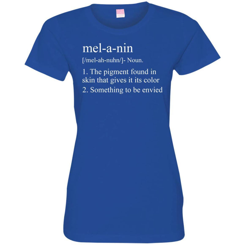 Melanin T-shirt for Black Women CustomCat