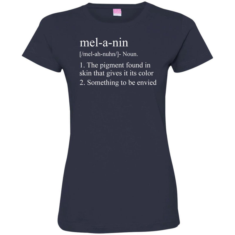 Melanin T-shirt for Black Women CustomCat