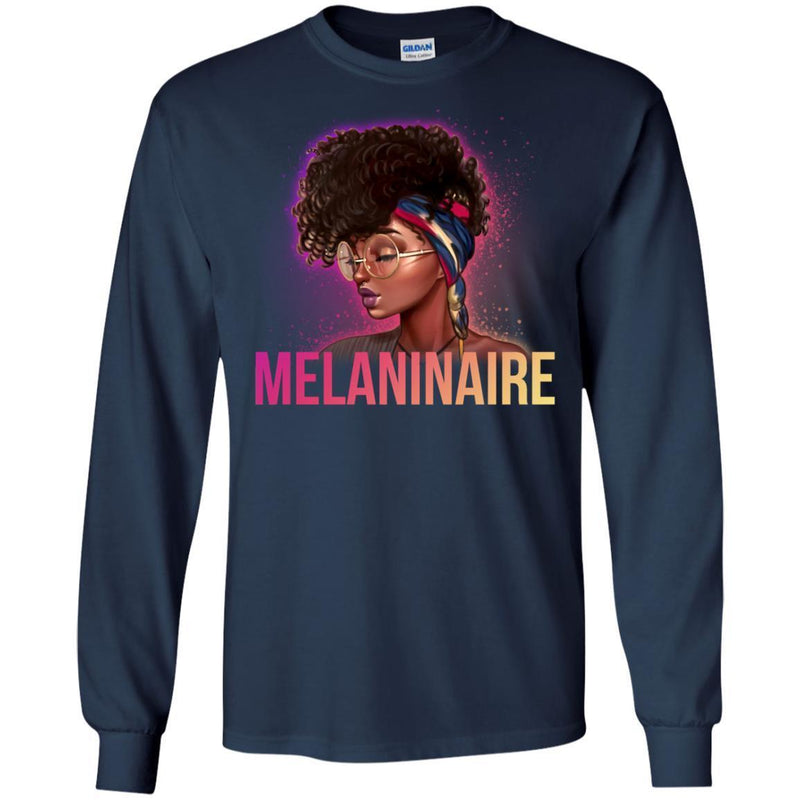 Melaninaire Black History Month T-Shirt for Women African Pride Shirts - Copy CustomCat