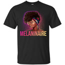 Melaninaire Black History Month T-Shirt for Women African Pride Shirts CustomCat