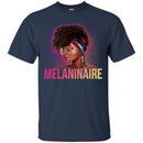 Melaninaire Black History Month T-Shirt for Women African Pride Shirts CustomCat