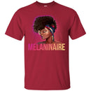 Melaninaire Black History Month T-Shirt for Women African Pride Shirts CustomCat