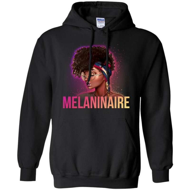 Melaninaire Black History Month T-Shirt for Women African Pride Shirts CustomCat
