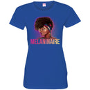 Melaninaire Black History Month T-Shirt for Women African Pride Shirts CustomCat