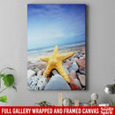 Memaid Canvas - Starfish On The Tropical Beach Canvas For Home Decor Mermaid - CANPO75 - CustomCat