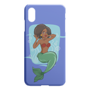 Mermaid African American Lady Mermaid iPhone Case teelaunch