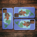 Mermaid African American Lady Mermaid iPhone Case teelaunch
