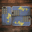 Mermaid American Flag Sparkly Scale Mermaid iPhone Case teelaunch