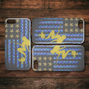 Mermaid American Flag Sparkly Scale Mermaid iPhone Case teelaunch