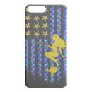 Mermaid American Flag Sparkly Scale Mermaid iPhone Case teelaunch
