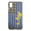 Mermaid American Flag Sparkly Scale Mermaid iPhone Case teelaunch