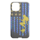 Mermaid American Flag Sparkly Scale Mermaid iPhone Case teelaunch