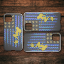 Mermaid American Flag Sparkly Scale Mermaid iPhone Case teelaunch