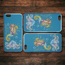Mermaid And Seahorse Under Sea iPhone Case teelaunch