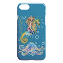 Mermaid And Seahorse Under Sea iPhone Case teelaunch