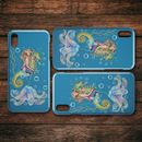 Mermaid And Seahorse Under Sea iPhone Case teelaunch
