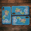 Mermaid And Seahorse Under Sea iPhone Case teelaunch