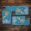 Mermaid And Seahorse Under Sea iPhone Case teelaunch