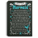 Mermaid Canvas Wall Art - Water Spell Mermaid Canvas Wall Art Decor