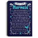 Mermaid Canvas Wall Art - Water Spell Mermaid Canvas Wall Art Decor