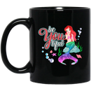 Mermaid Coffee Mug Be A Beautiful Be You Tiful Mermaid For Girls Who Are Mermaid Lovers 11oz - 15oz Black Mug
