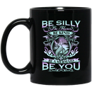 Mermaid Coffee Mug Be Silly Be Honest Be Kind Be A Mermaid Be You 11oz - 15oz Black Mug