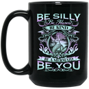 Mermaid Coffee Mug Be Silly Be Honest Be Kind Be A Mermaid Be You 11oz - 15oz Black Mug
