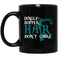 Mermaid Coffee Mug Dingle Hopper Hair Don't Care Mermaid 11oz - 15oz Black Mug