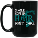 Mermaid Coffee Mug Dingle Hopper Hair Don't Care Mermaid 11oz - 15oz Black Mug