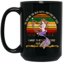 Mermaid Coffee Mug Give Me The Beat Boys Free My Soul Want To Get Lost In Your Rock And Roll 11oz - 15oz Black Mug