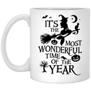 Mermaid Coffee Mug It's The Most Wonderful Time Of The Year For Halloween Gifts 11oz - 15oz White Mug