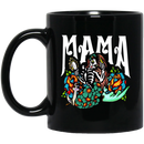 Mermaid Coffee Mug Mama Mermaid Proud Of Her Beauty For Hallloween Gifts 11oz - 15oz Black Mug