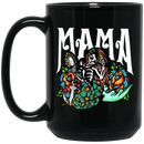 Mermaid Coffee Mug Mama Mermaid Proud Of Her Beauty For Hallloween Gifts 11oz - 15oz Black Mug
