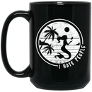 Mermaid Coffee Mug Mermaid I Hate People 11oz - 15oz Black Mug