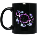 Mermaid Coffee Mug Mermaid Mom Mermom Mother's Day Mermaids Party Purple 11oz - 15oz Black Mug