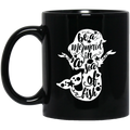 Mermaid Coffee Mug Tiny Mermaid Be A Mermaid In A Sea Of Fish For Girl Birthday Gifts 11oz - 15oz Black Mug