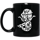 Mermaid Coffee Mug Tiny Mermaid Be A Mermaid In A Sea Of Fish For Girl Birthday Gifts 11oz - 15oz Black Mug