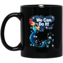 Mermaid Coffee Mug We Can Do It Strong Mermaid 11oz - 15oz Black Mug