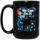 Mermaid Coffee Mug We Can Do It Strong Mermaid 11oz - 15oz Black Mug